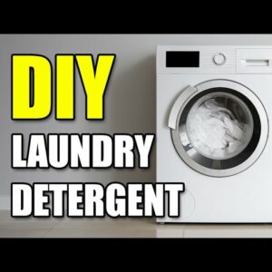 1 Year’s Laundry Detergent For $20: How To Easily Make It