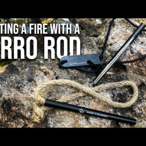How To Use A Ferro Rod | Whiskey &Amp; Wilderness Firestarting Kit