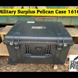 New Military Surplus Pelican Model 1610 Case Review