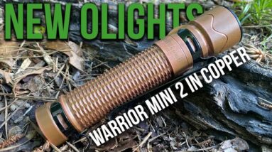 New Olight Warrior Mini 2 In Copper!