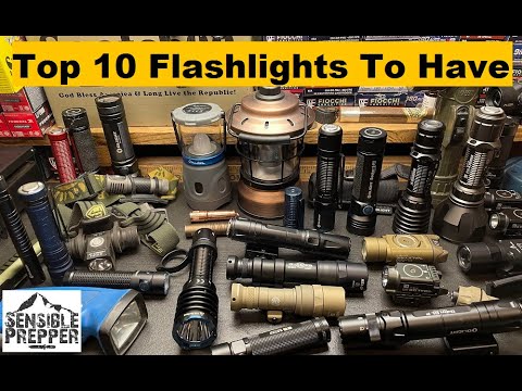 Prepper School Vol. 20 Top 10 Flashlights To Have