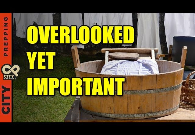 Sanitation after SHTF: How to Do Laundry When the Grid is Down