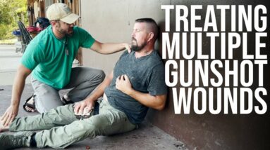 Treating Multiple Gun Shot Wounds | Trauma Medicine Scenario