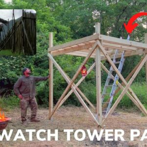 Solo 2 Day Overnight Building A Watch Tower In The Woods And Ham, Turkey And Cheese Sub