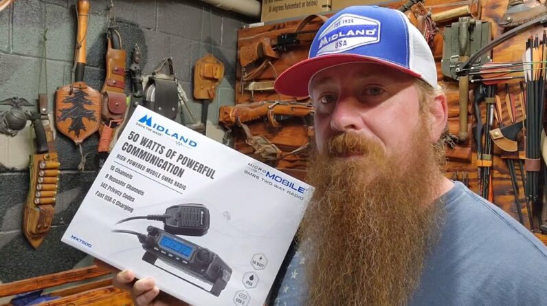 Midland MXT500 High Powered Mobile 50 WATT GMRS Radio