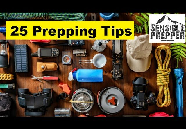 Prepper School Vol. 38 "25 Prepper Quick Tips"