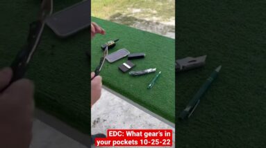 Edc: What Gear’s In Your Pockets 10-25-22