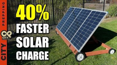 How To Build A Solar Stand / Sun Tracker (Diy)