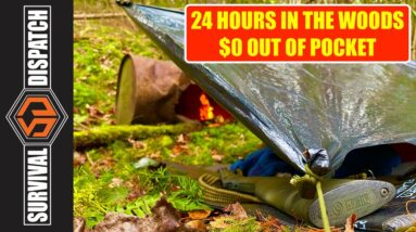 $0 Survival Kit 24 Hour Challenge