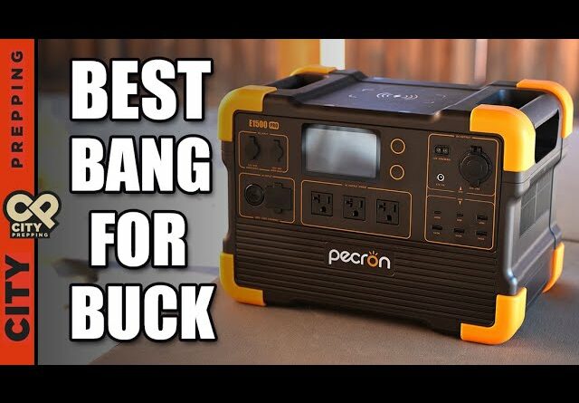 Pecron 1500 Pro Review - Very Affordable Off Grid Power Option
