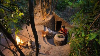 Building Warm And Comfortable Dugout For The Winter Bushcraft Survival Shelter By Ancient Skills