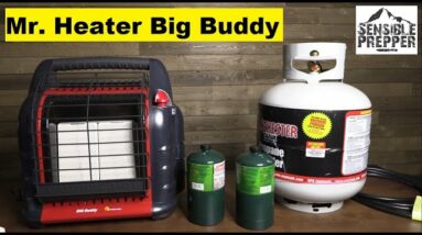 Mr. Heater Buddy : Set Up, Using A 20Lb Tank And Is It Safe For Indoor Use?