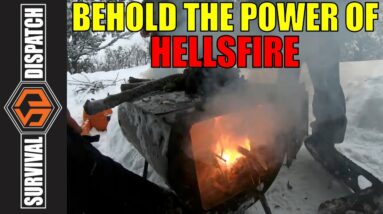 Survival Skills: How To Start A Fire When Everything Is Super Wet