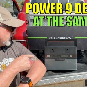 Grid Down: Charge Up With The Allpowers S700 Power Station &Amp; Solar Panel