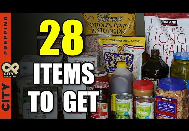 How To Easily Build a 3 Week Emergency Food Supply