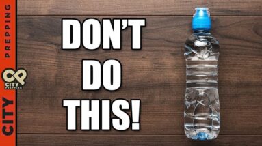 3 Mistakes Preppers Make When Storing Water