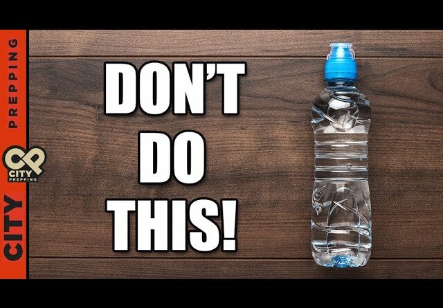 3 Mistakes Preppers Make When Storing Water