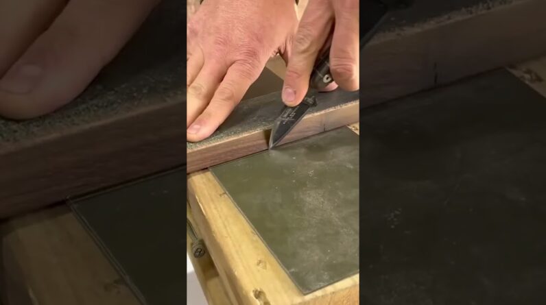 Creating A Bush Chisel From A Broken ESEE