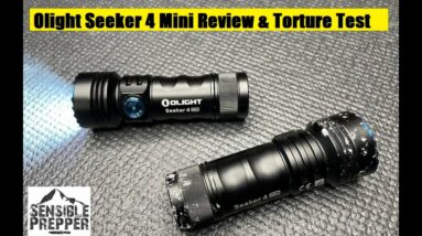 Olight Seeker 4 Mini: 1200 Lumens &Amp; Uv Review And Torture Test