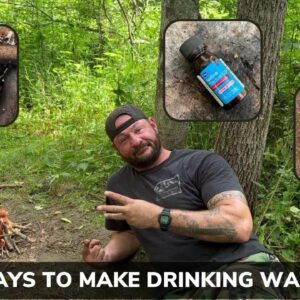 Corporals Corner Mid-Week Video #12 Three Simple Ways To Make Water Safe While In The Woods.