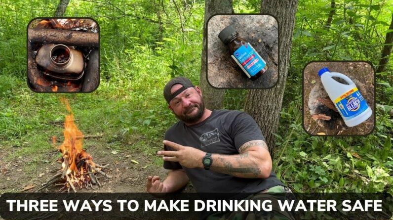 Corporals Corner Mid-Week Video #12 Three Simple Ways to Make Water Safe While In the Woods.