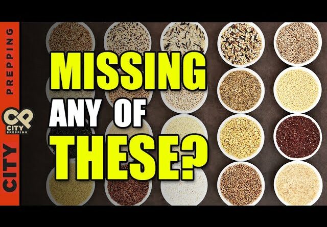 21 Overlooked Grains That Will Keep you Alive (Prepper Pantry Food Items)