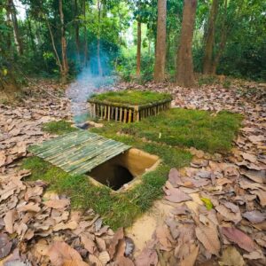 I Built The Most Secret Hidden Room Underground in the Jungle by ancient skills