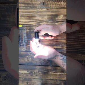 NICRON L71 Tactical Rechargeable Magnetic Flashlight 90 Degree Light, IP65 Waterproof LED 8 Modes