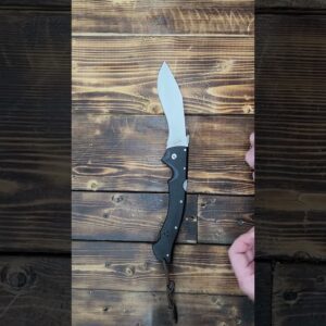 Cold Steel Rajah 2 Razor-Sharp Blade Griv-Ex Handle Tactical Folding Knife with Tri-Ad