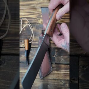 Meat Cleaver BA-KOR USA DC53 steel 17.2 " full Tang fixed knife outdoor, camp, adventure  EDC, BBQ