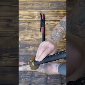 The Surudoi Handmade Katana Razor Sharp Unokubi-Zukuri