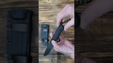 GTK37 Fixed Blade Knife K110 Steel Blade Full Tang Nylon Fiberglass Handle Compact EDC