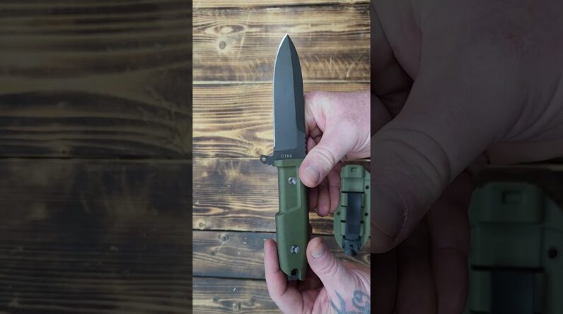 GTK40 Fixed Blade Knife AUS-8 Steel Blade Full Tang Nylon Fiberglass Handle https://amzn.to/3XEwinv