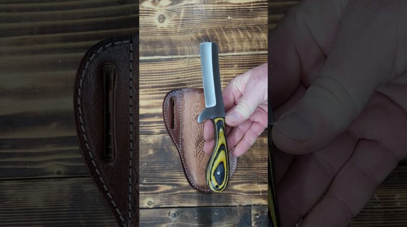 Handmade D2 Steel Bull Cutter Knife with Sheath, 8” Full Tang Cowboy EDC https://amzn.to/4ayh0s2