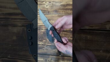 EDC Fixed Blade Knife with Sheath, Camping Knife Fixed Blade 3.9" DC53 Steel https://amzn.to/4acZIAC