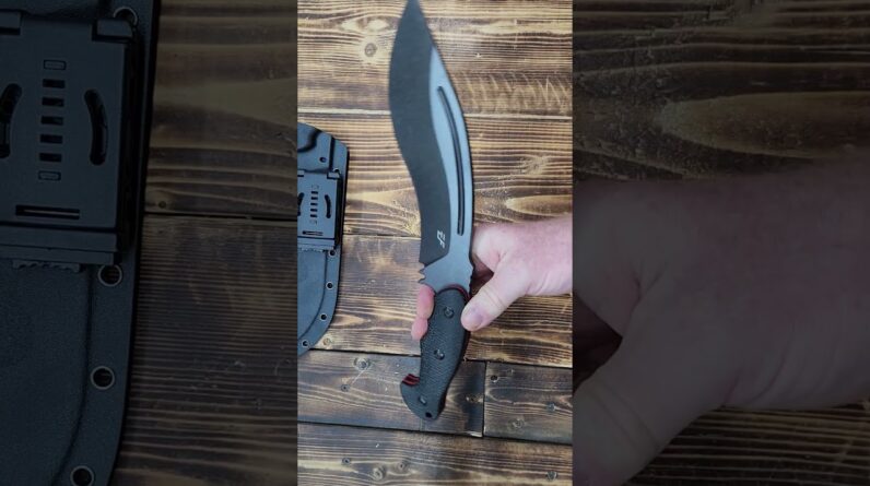 Eafengrow EF159 Fixed Blade Knife AUS-10 Steel Dog Leg shape Blade Micarta  https://amzn.to/4s5I34u