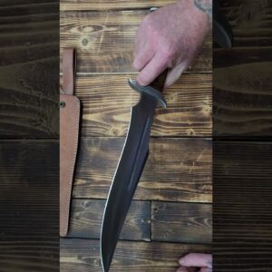 Handmade Damascus Bowie Knife 14″ Hunting Knife With Sheath https://amzn.to/4iZuEXg