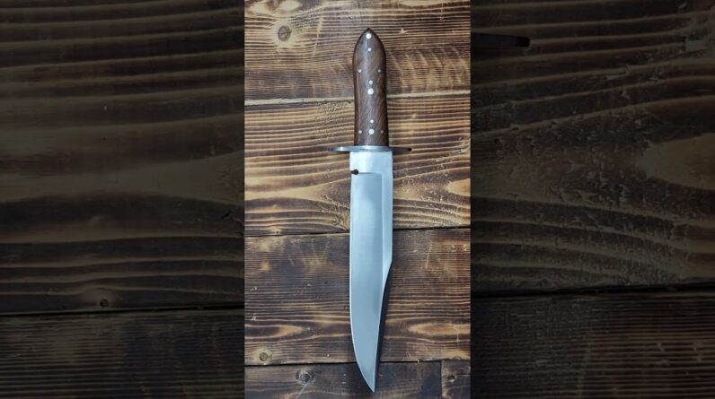Very Large Bowie Knife Handmade D2 Steel 14 Inches Full Tang https://amzn.to/48IUMBe